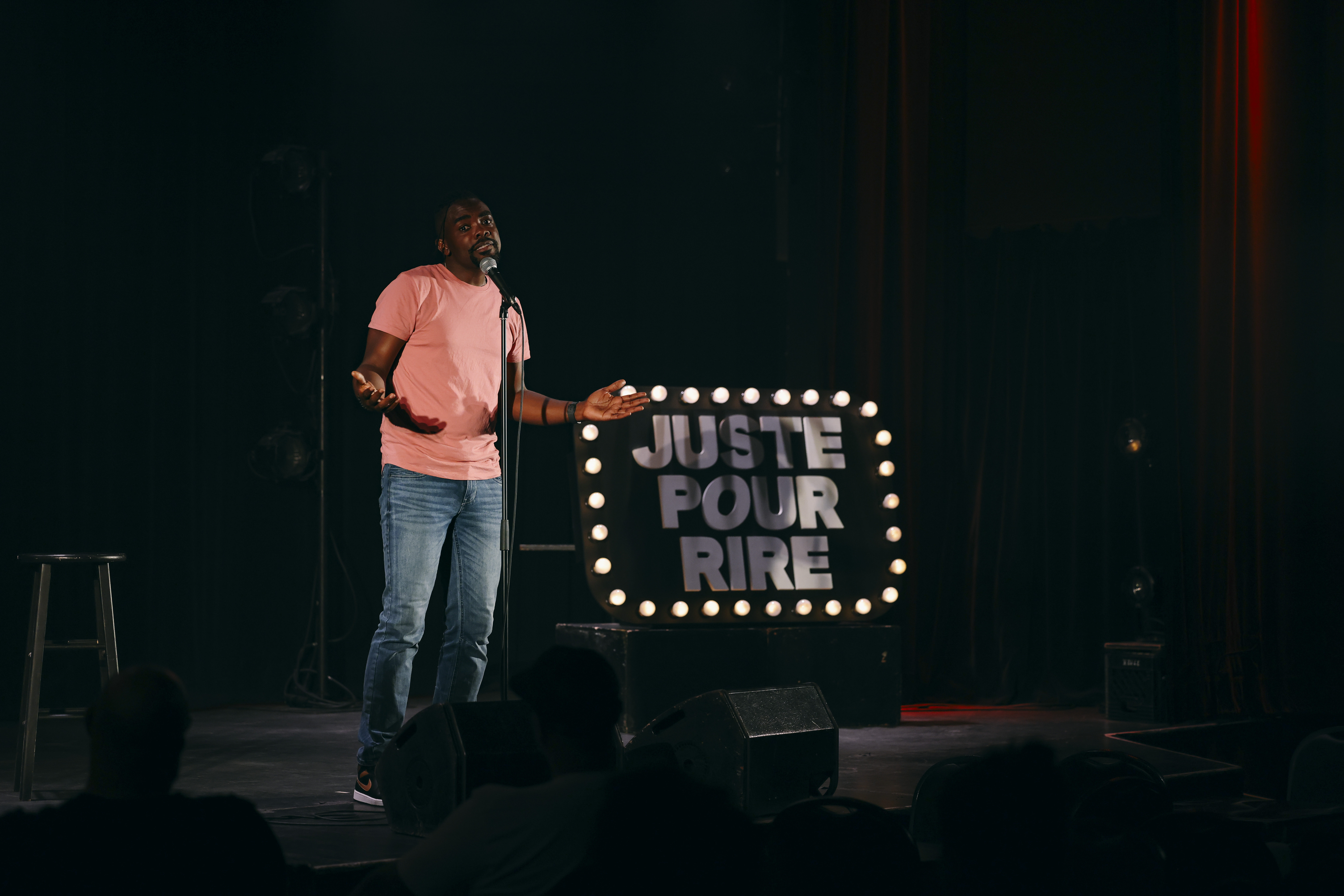 Steve Biko humoriste au spectacle 100% Montréal, Festival Juste pour Rire Montréal 2025